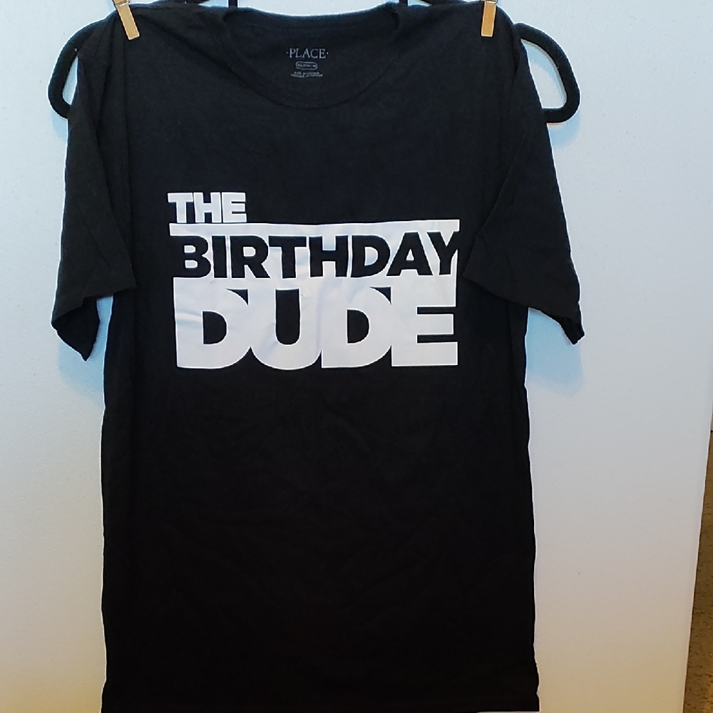 Place Black and White 'The Birthday Dude' Tee